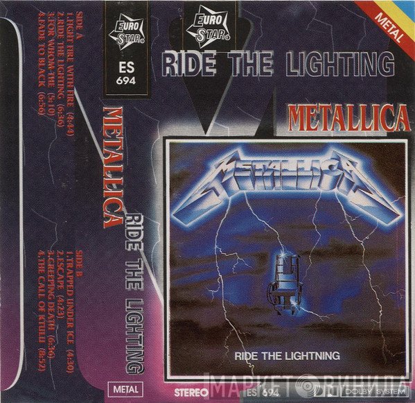 Metallica  - Ride The Lightning
