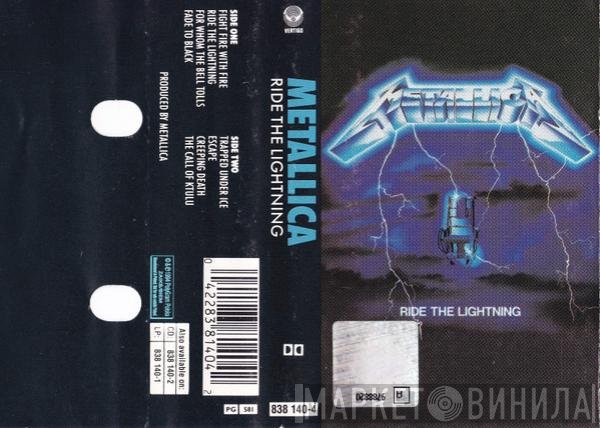 Metallica  - Ride The Lightning