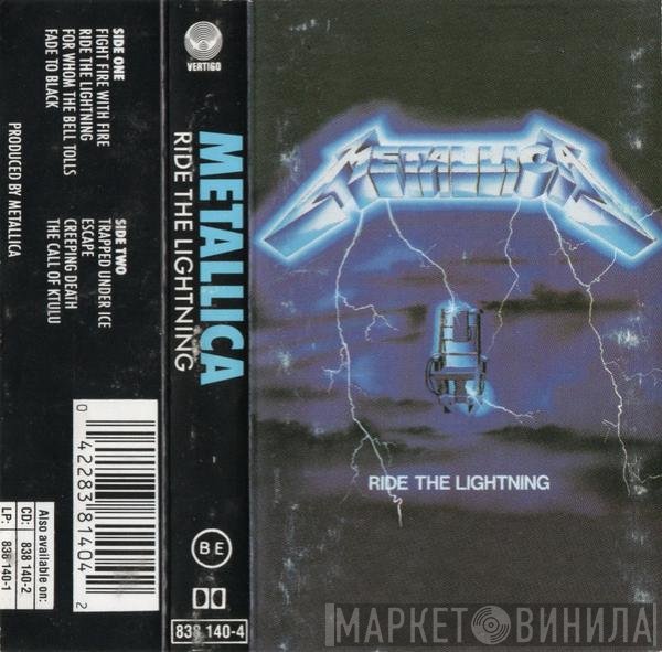 Metallica  - Ride The Lightning