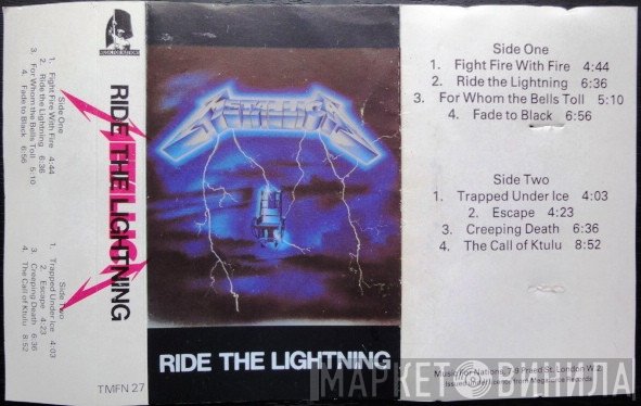 Metallica  - Ride The Lightning