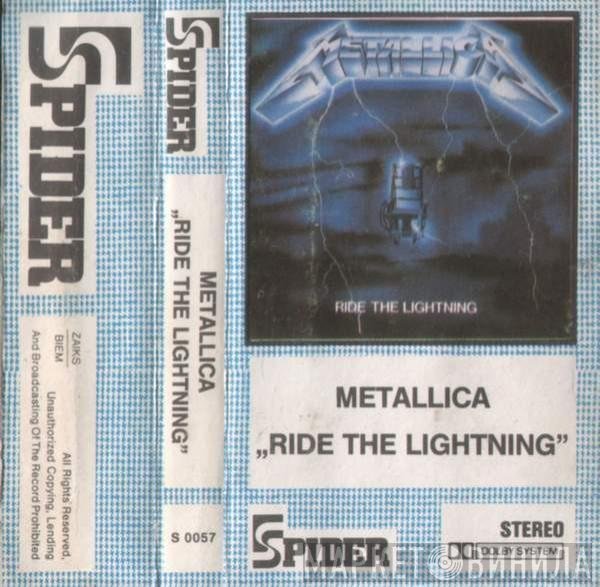 Metallica  - Ride The Lightning