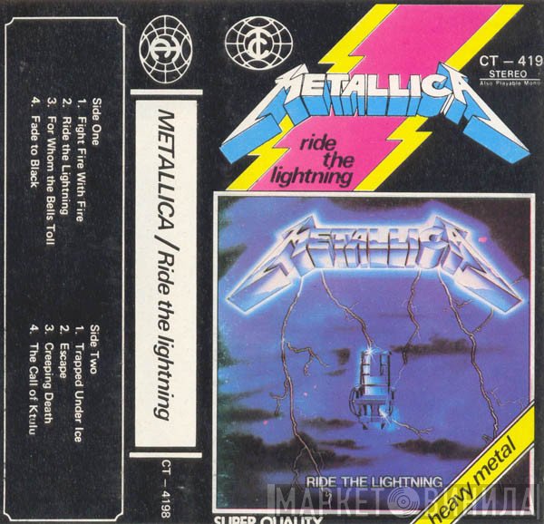 Metallica  - Ride The Lightning