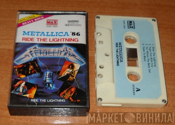 Metallica  - Ride The Lightning