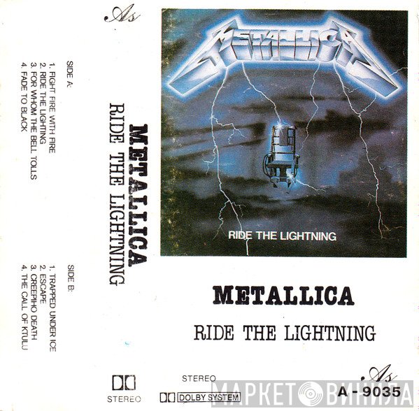 Metallica  - Ride The Lightning