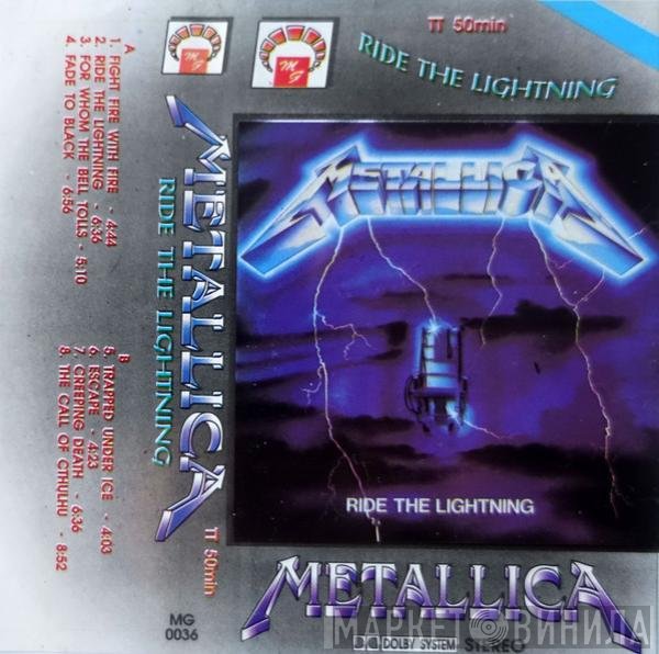 Metallica  - Ride The Lightning