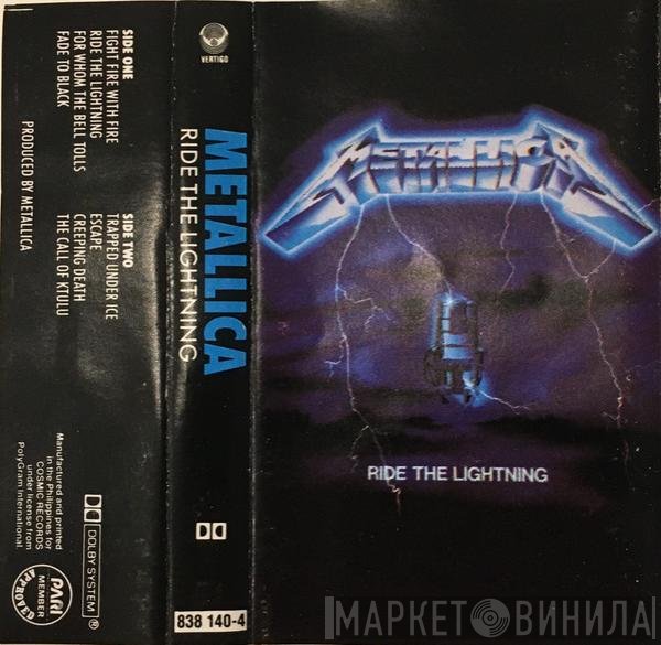 Metallica  - Ride The Lightning