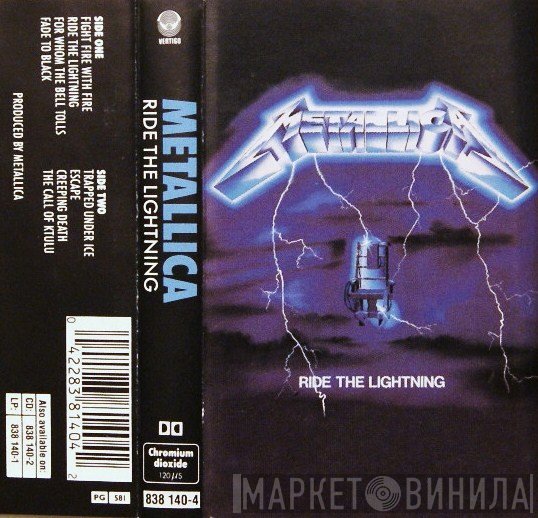 Metallica  - Ride The Lightning