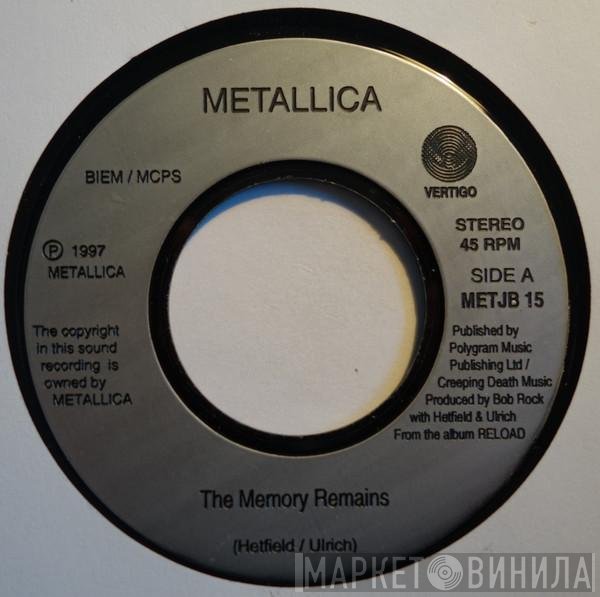 Metallica  - The Memory Remains