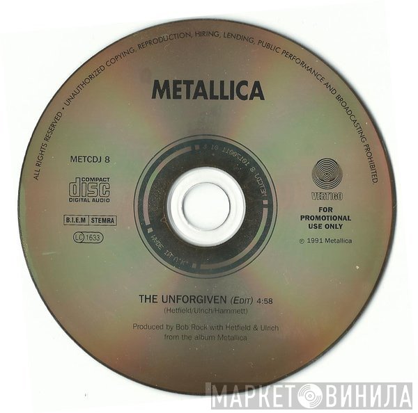 Metallica  - The Unforgiven