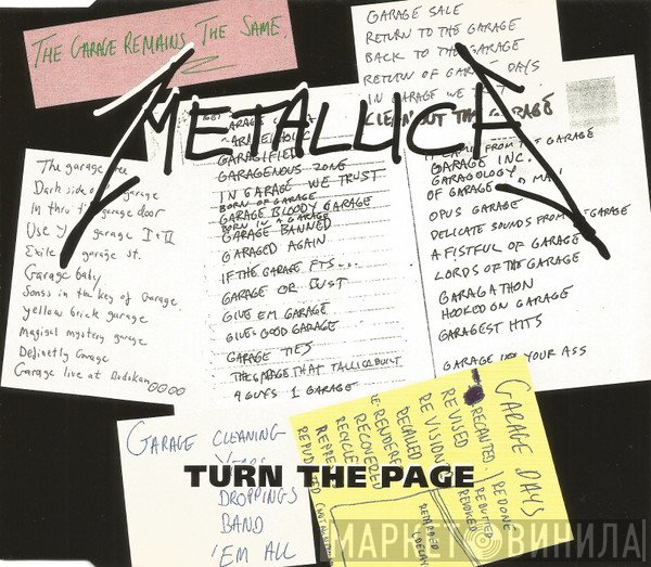 Metallica  - Turn The Page