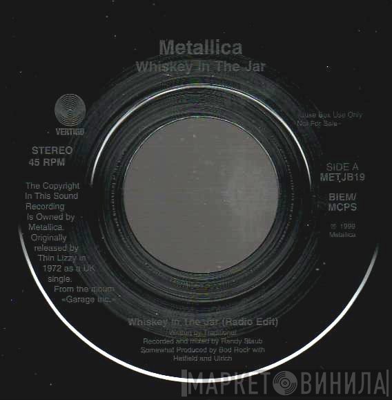 Metallica  - Whiskey In The Jar