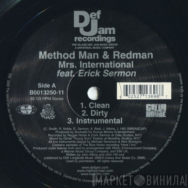 Method Man & Redman  - Mrs. International / How Bout Dat