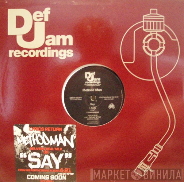 Method Man  - Say