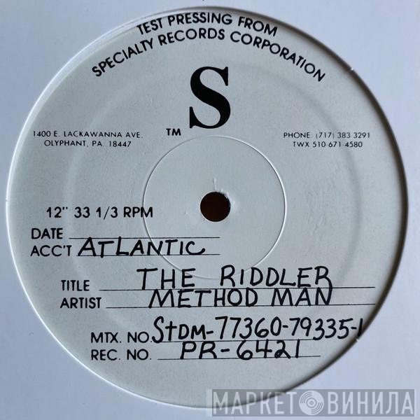 Method Man  - The Riddler