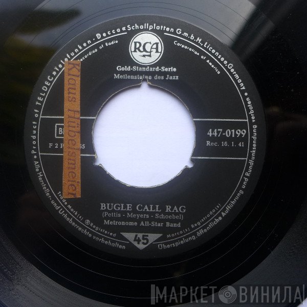 Metronome All-Star Band  - Bugle Call Rag