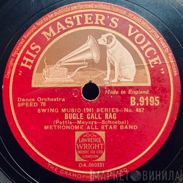 Metronome All Stars  - Bugle Call Rag / One O'Clock Jump