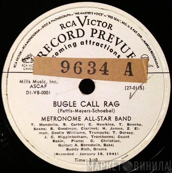 Metronome All Stars  - Bugle Call Rag / One O'Clock Jump