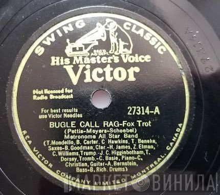 Metronome All Stars  - Bugle Call Rag / One O'Clock Jump