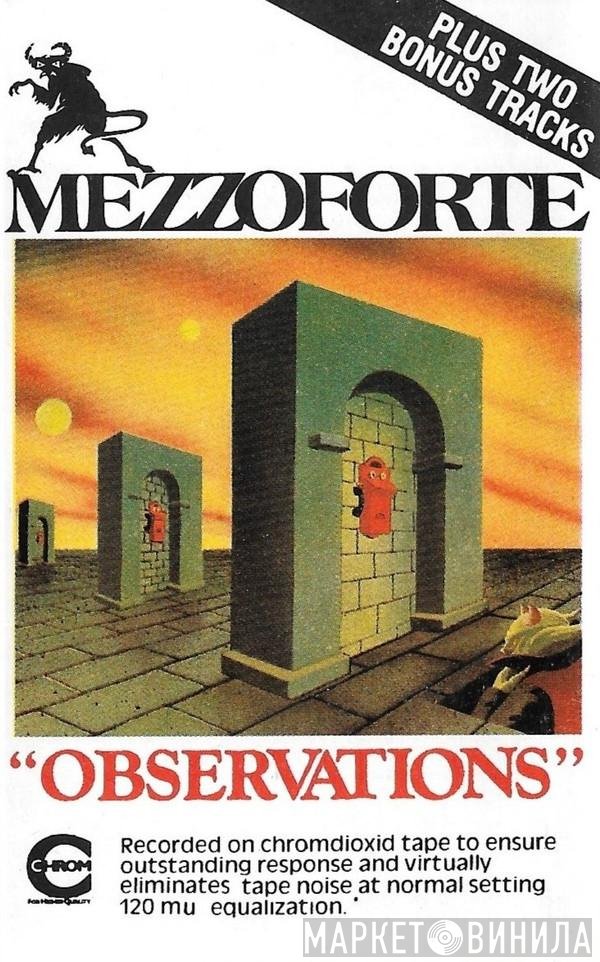 Mezzoforte  - Observations
