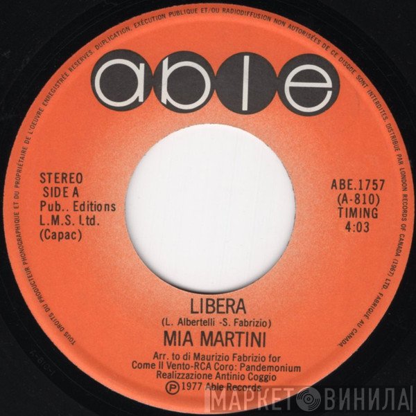 Mia Martini - Libera