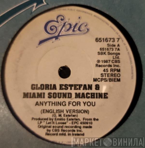 Miami Sound Machine  - Anything For You