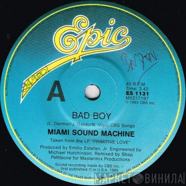 Miami Sound Machine  - Bad Boy