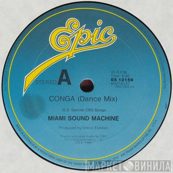 Miami Sound Machine  - Conga