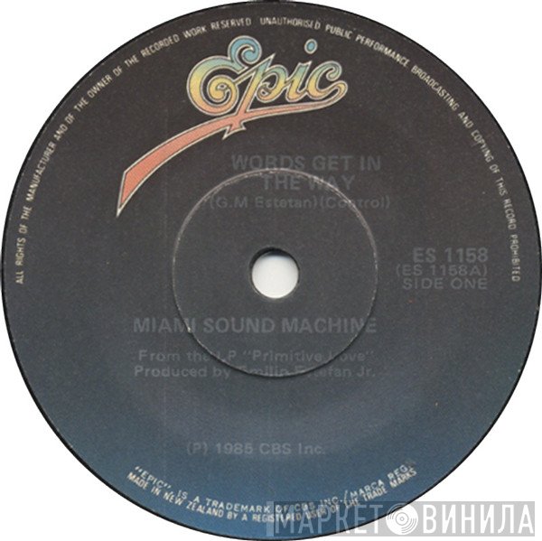 Miami Sound Machine  - Words Get In The Way