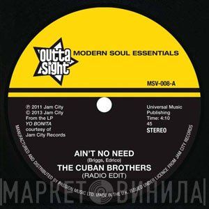 Mica Paris, The Cuban Brothers - Ain't No Need / So Sweet