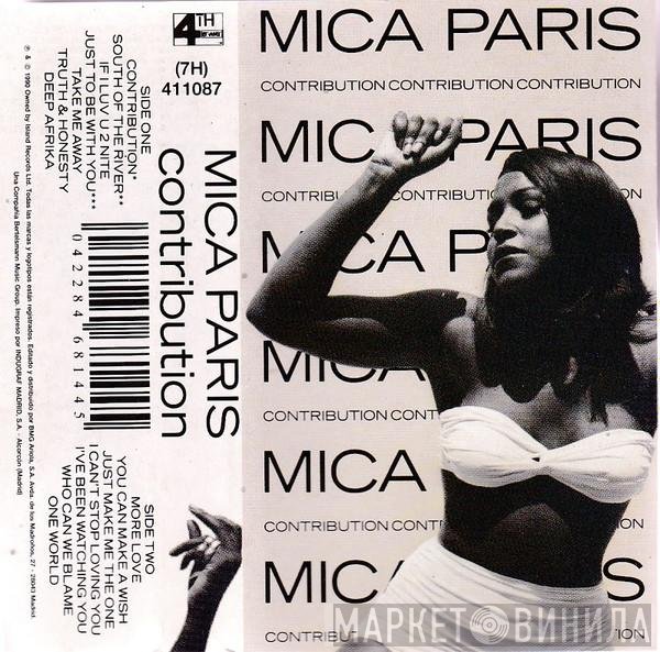 Mica Paris  - Contribution