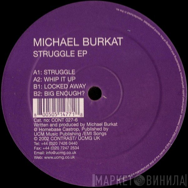 Michael Burkat - Struggle EP