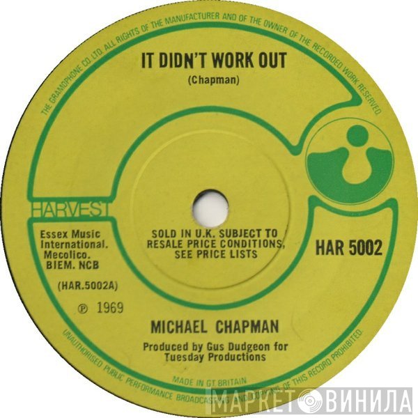 Michael Chapman   - It Didn't Work Out