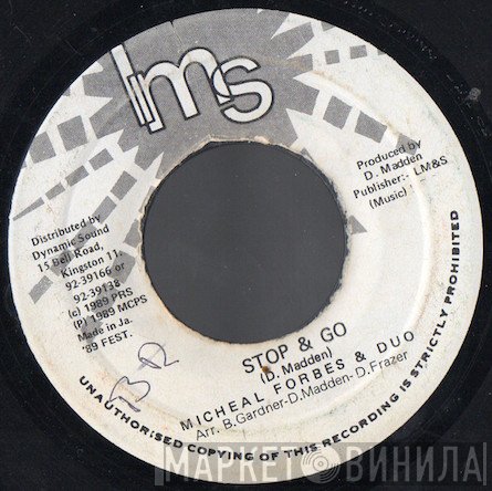 Michael Forbes , Duo  - Stop & Go