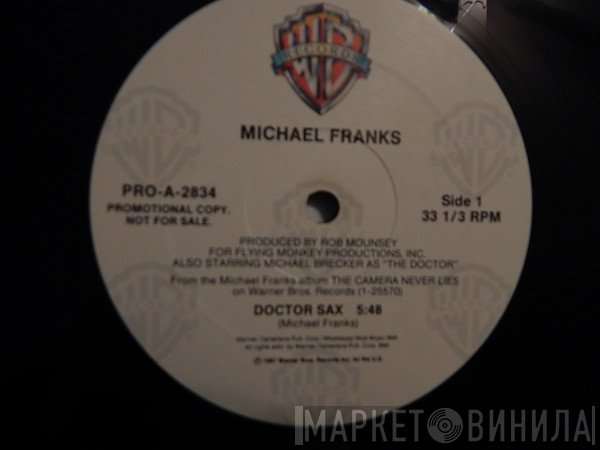 Michael Franks - Doctor Sax / Face To Face