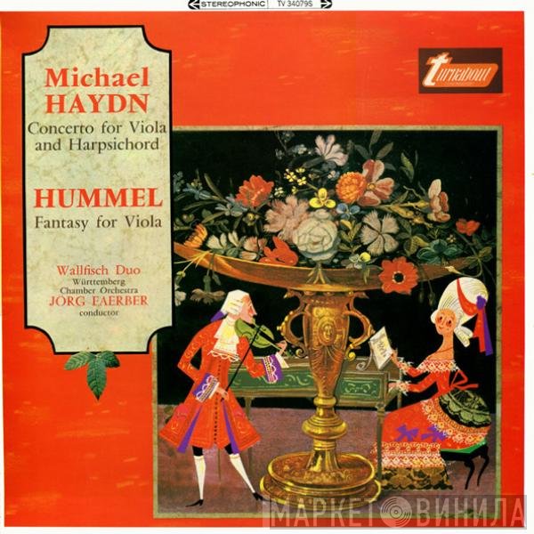 Michael Haydn, Johann Nepomuk Hummel, Jörg Faerber, Wallfisch Duo - Concerto For Viola And Harpsichord / Fantasy For Viola