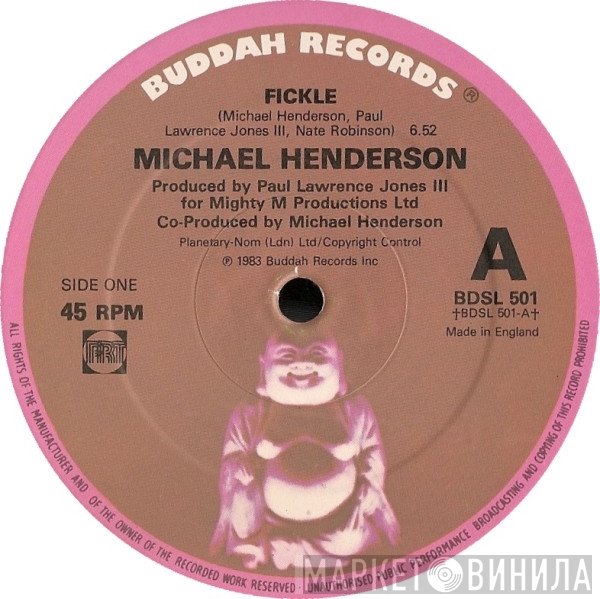Michael Henderson - Fickle