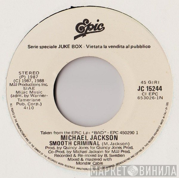 Michael Jackson, Bangles - Smooth Criminal / In Your Room