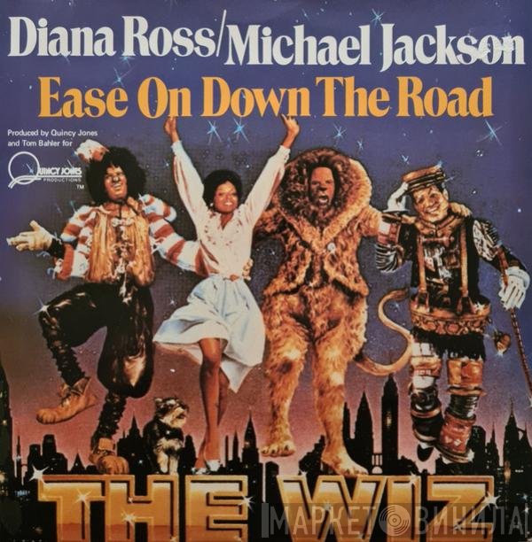 Michael Jackson, Quincy Jones, Diana Ross - Ease On Down The Road / Poppy Girls