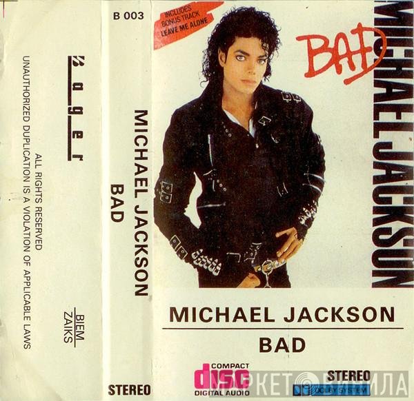 Michael Jackson  - Bad