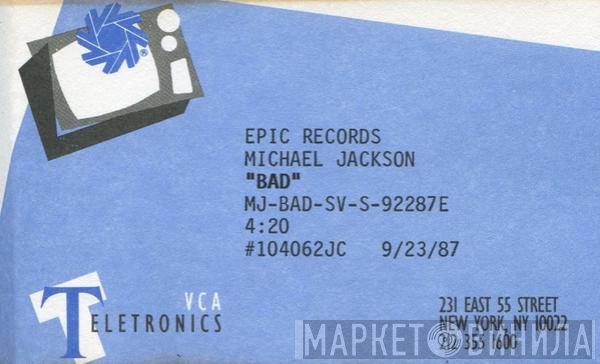 Michael Jackson  - Bad