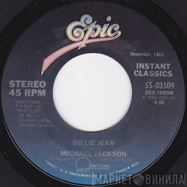 Michael Jackson - Billie Jean / Can't Get Outta The Rain