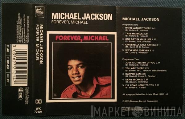 Michael Jackson  - Forever, Michael