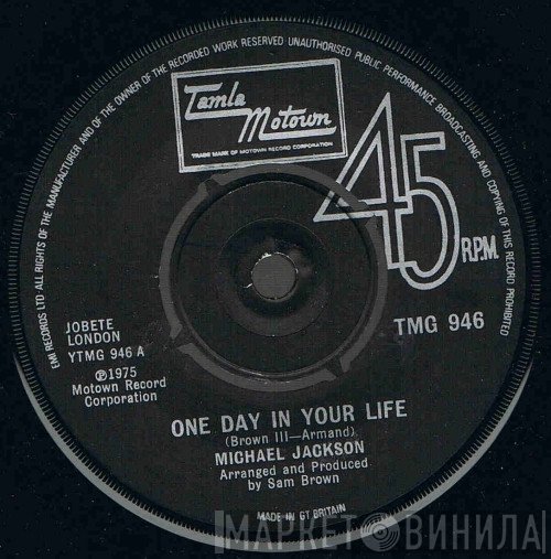Michael Jackson  - One Day In Your Life