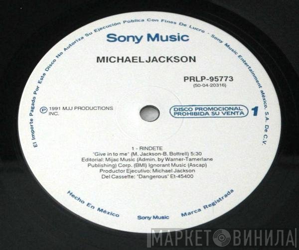 Michael Jackson  - Ríndete