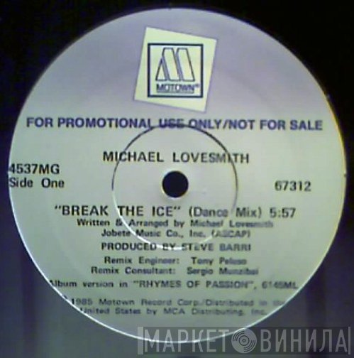 Michael Lovesmith - Break The Ice