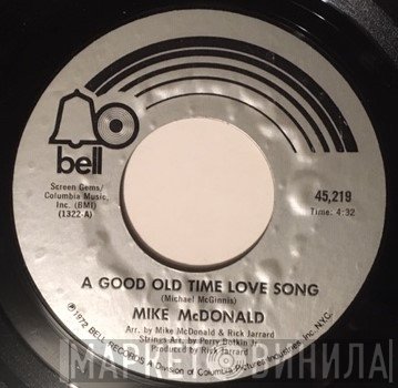 Michael McDonald - A Good Old Time Love Song