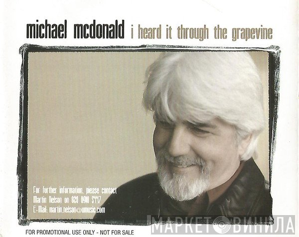 Michael McDonald - I Heard It Through The Grapevine