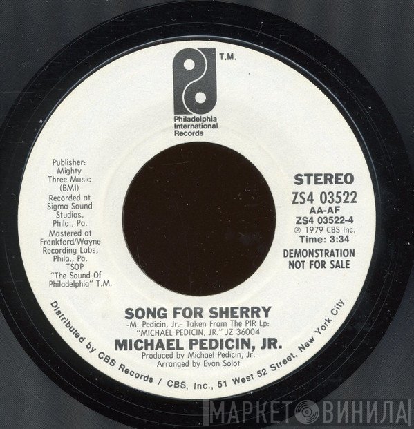 Michael Pedicin, Jr - Song For Sherry