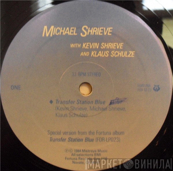 Michael Shrieve With Kevin Shrieve And Klaus Schulze  - Transfer Station Blue