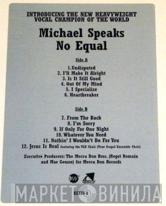 Michael Speaks - No Equal